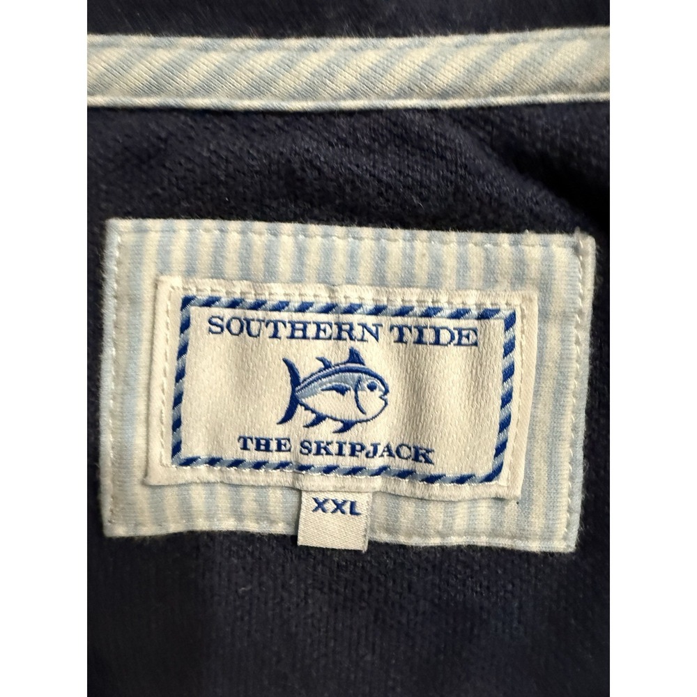 Southern Tide‎ Pullover Mens XXL Gray 1/4 Zip - Picture 4 of 4